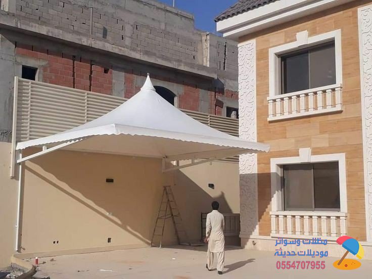 تركيب مظلات قماش للسيارات والحدائق جده 