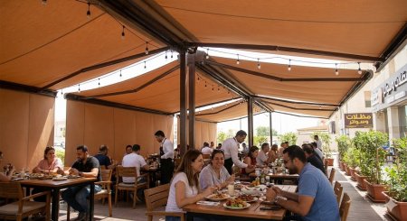 مظلات مطاعم 